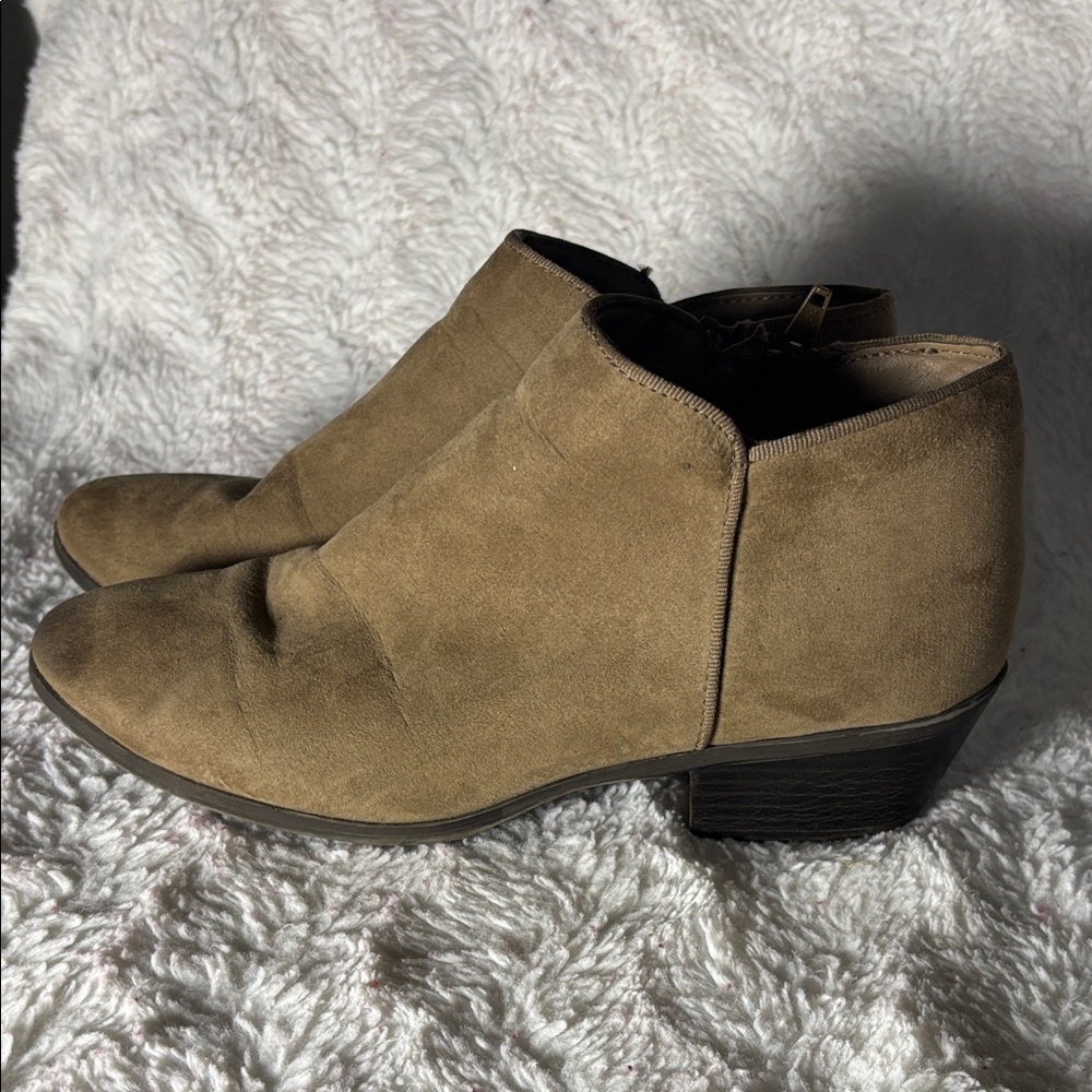 Style & Co. Brown Ankle Booties - Picture 5 of 7